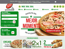 Tablet Screenshot of pizzamovil.es